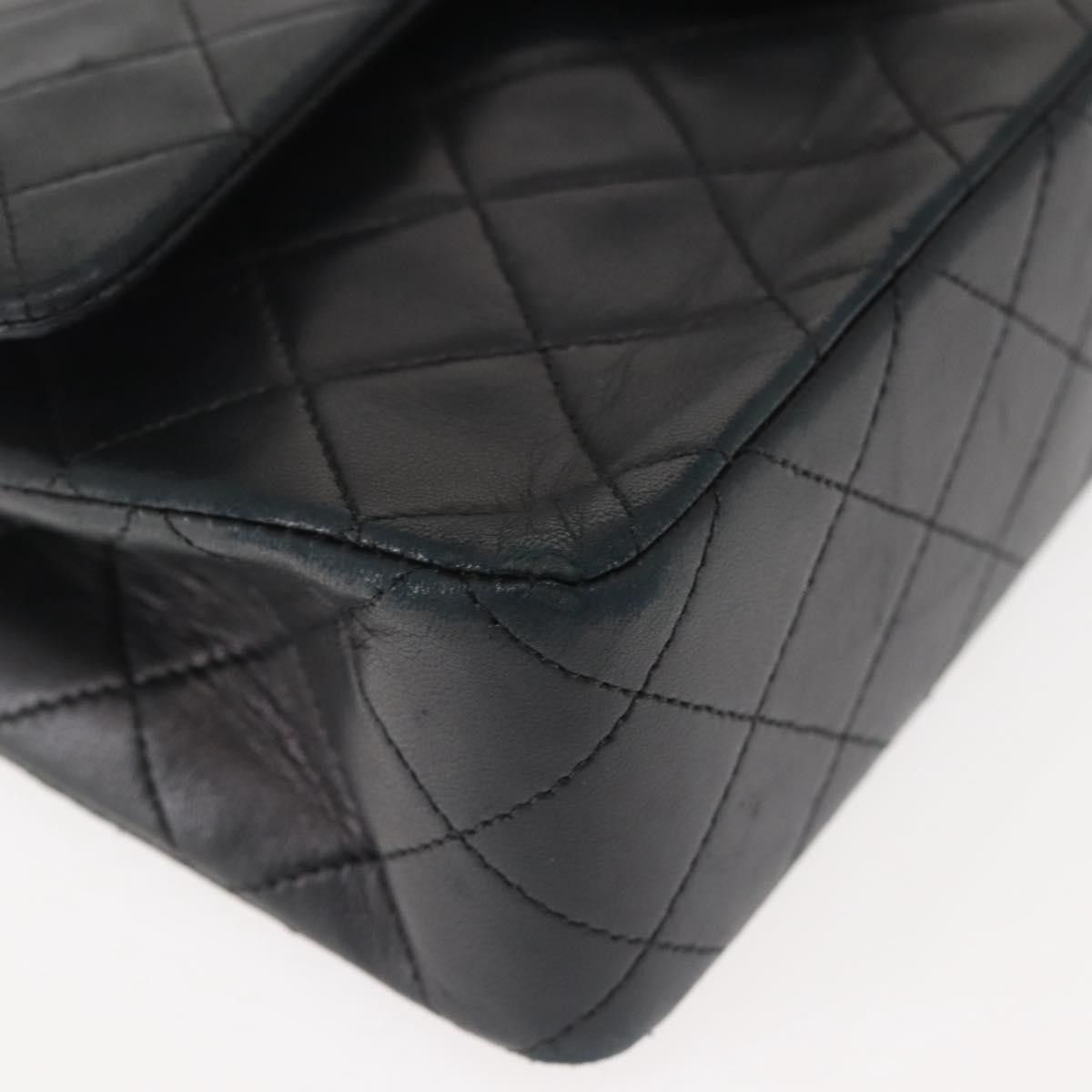 Chanel Vintage Classic Double Flap Bag Quilted Lambskin