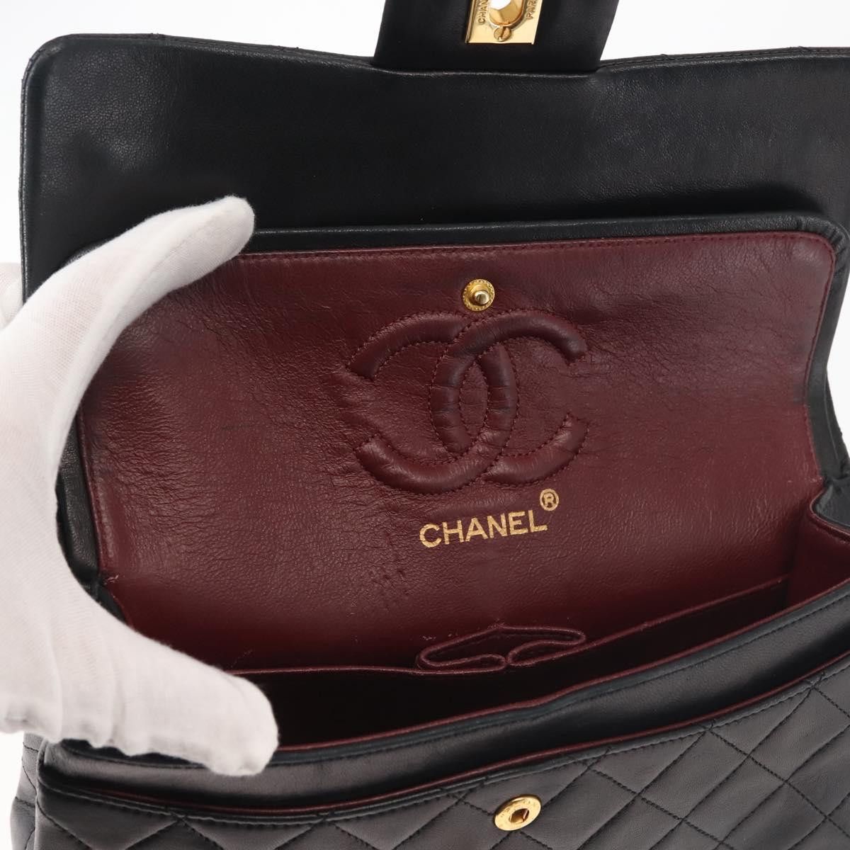 Chanel Vintage Classic Double Flap Bag Quilted Lambskin