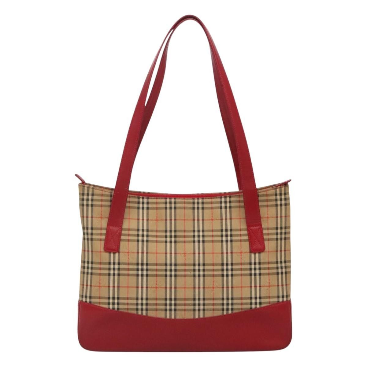 Burberry Burberry Nova Check Tote canvas check pattern Size ONE SIZE - 2 Thumbnail