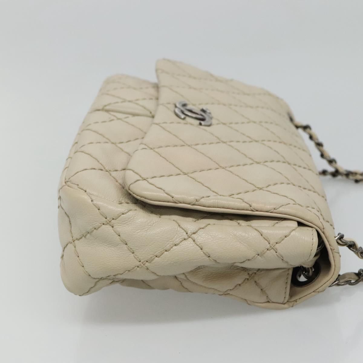 Chanel Chanel Natural Beauty Split Pocket Flap Bag Stitched Calfskin Size ONE SIZE - 3 Thumbnail