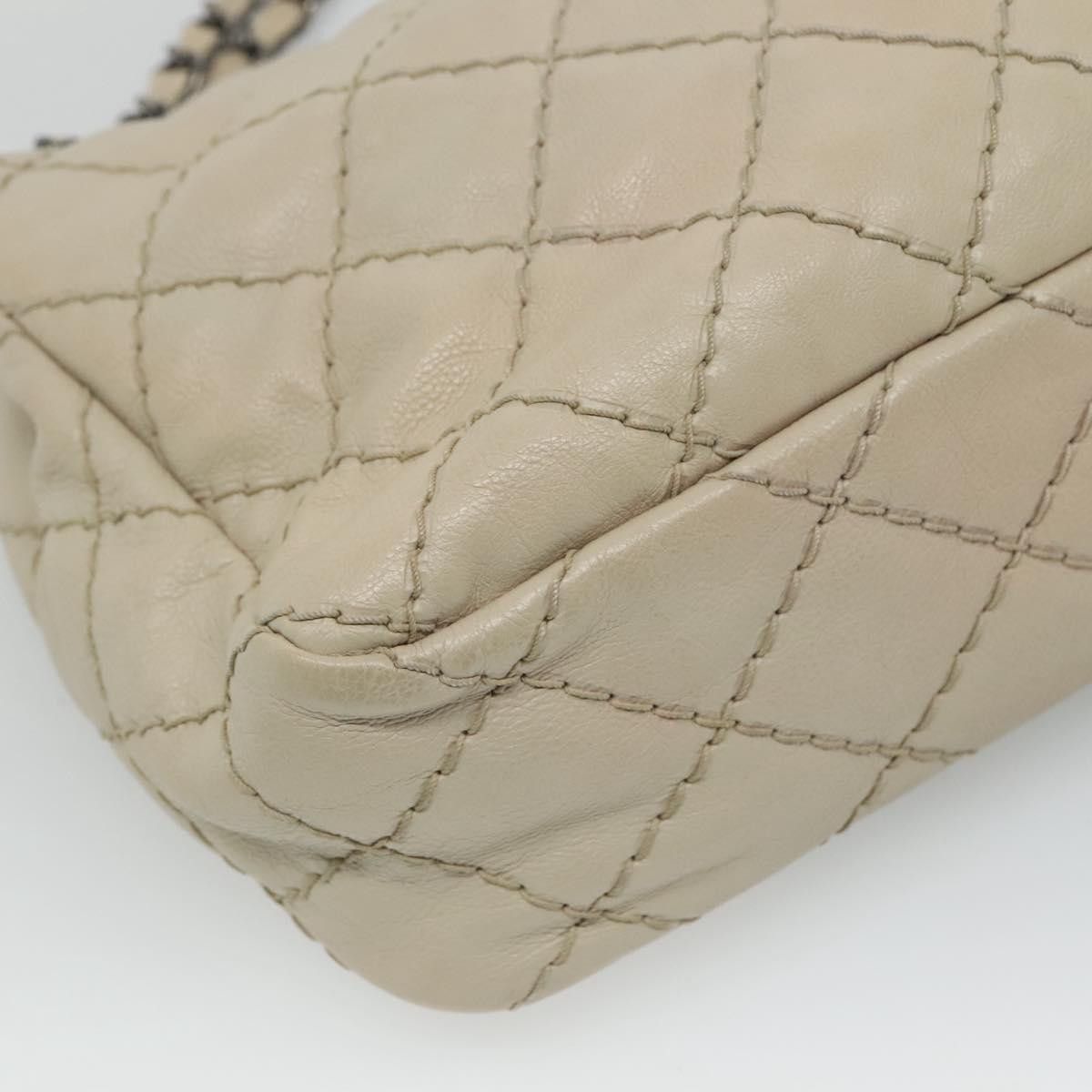 Chanel Chanel Natural Beauty Split Pocket Flap Bag Stitched Calfskin Size ONE SIZE - 12 Thumbnail