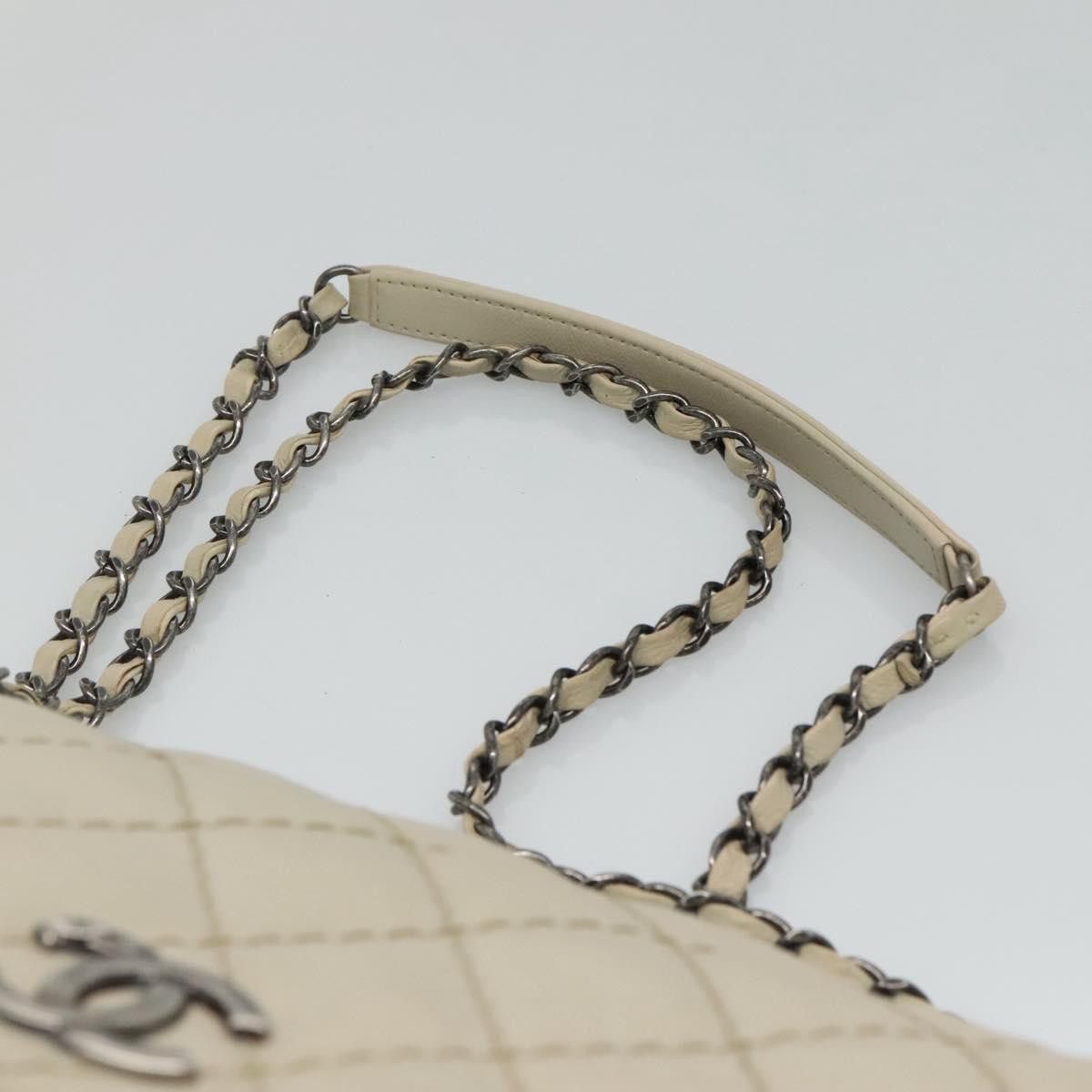Chanel Chanel Natural Beauty Split Pocket Flap Bag Stitched Calfskin Size ONE SIZE - 16 Thumbnail