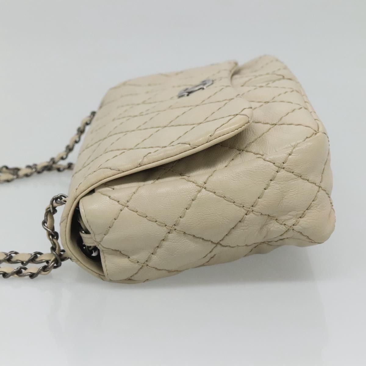 Chanel Chanel Natural Beauty Split Pocket Flap Bag Stitched Calfskin Size ONE SIZE - 4 Thumbnail