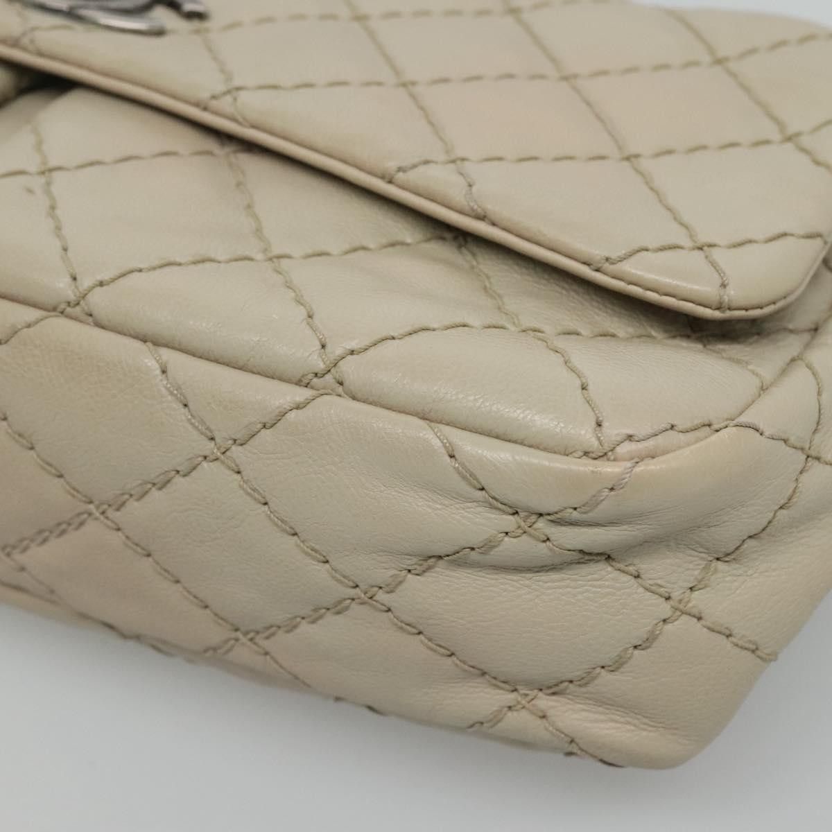 Chanel Chanel Natural Beauty Split Pocket Flap Bag Stitched Calfskin Size ONE SIZE - 9 Thumbnail