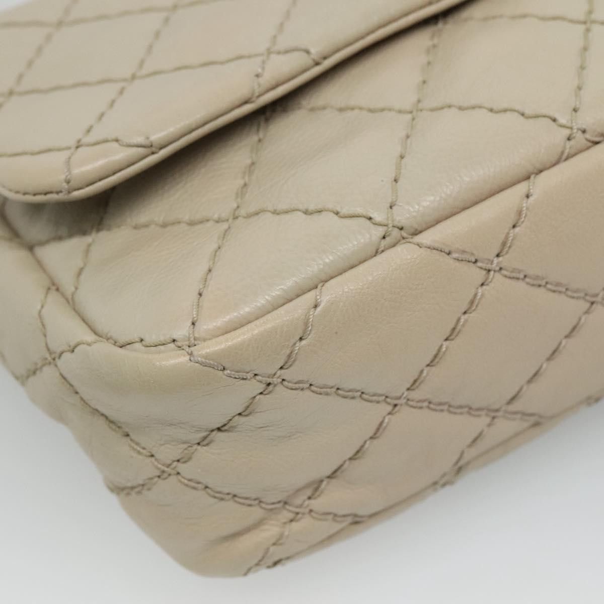 Chanel Chanel Natural Beauty Split Pocket Flap Bag Stitched Calfskin Size ONE SIZE - 10 Thumbnail