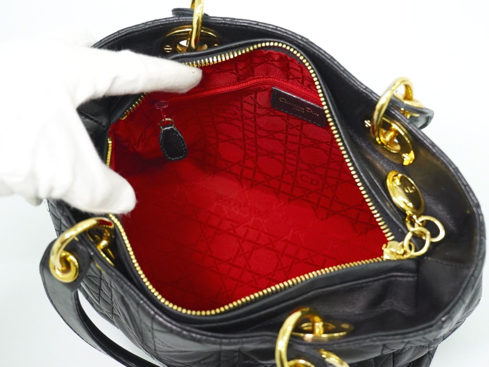 Dior Christian Dior Lady cannage Matelassé Size ONE SIZE - 4 Thumbnail
