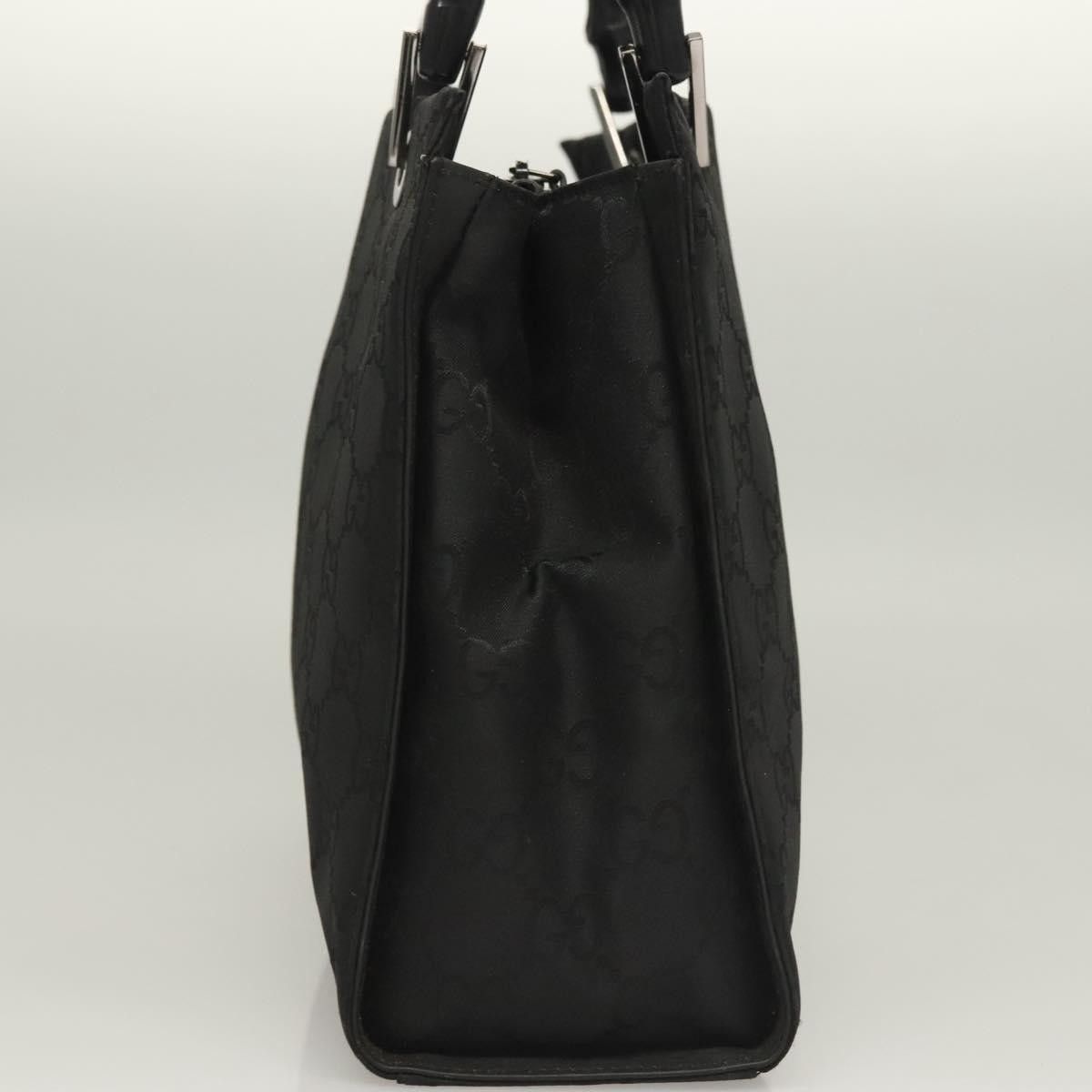 Gucci Gucci Vintage Bamboo Handle Tote GG Nylon Size ONE SIZE - 4 Thumbnail