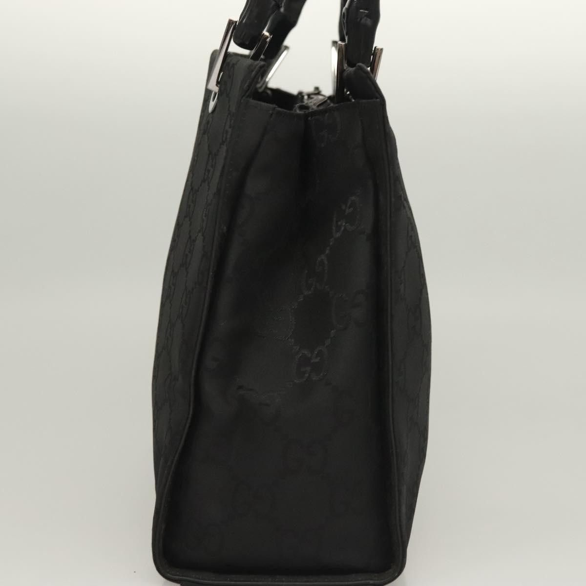 Gucci Gucci Vintage Bamboo Handle Tote GG Nylon Size ONE SIZE - 3 Thumbnail