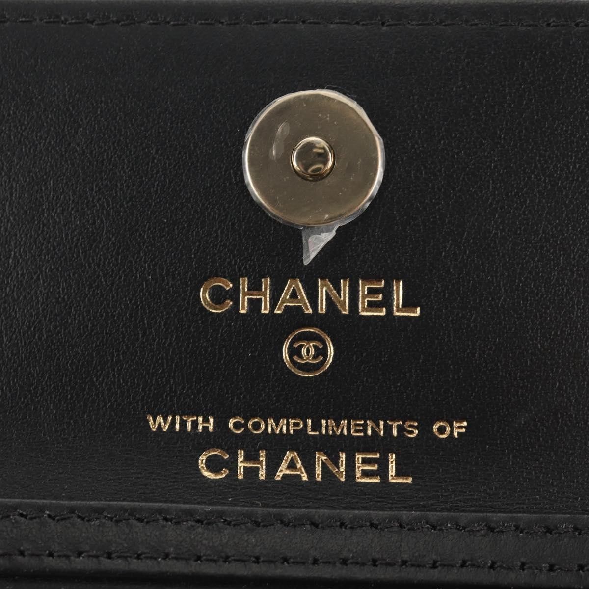 Chanel Chanel Flap Card Holder on Chain Quilted Printed Canvas Size ONE SIZE - 6 Thumbnail