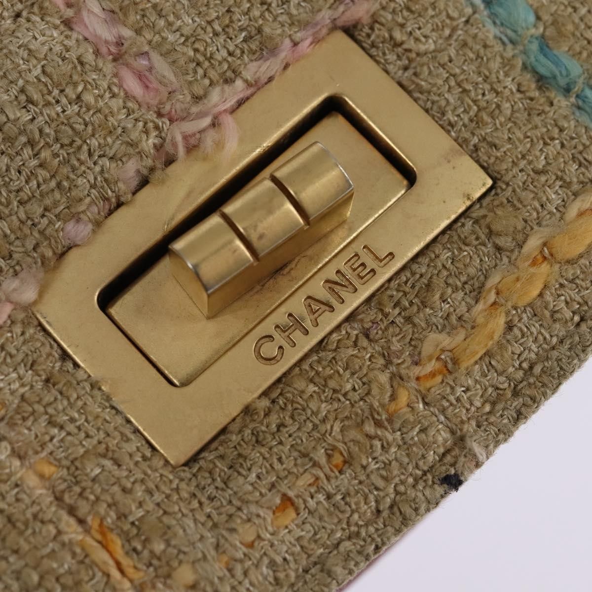 Chanel Chanel Chocolate Bar 2.55 Shoulder bag Tweed Size ONE SIZE - 13 Thumbnail