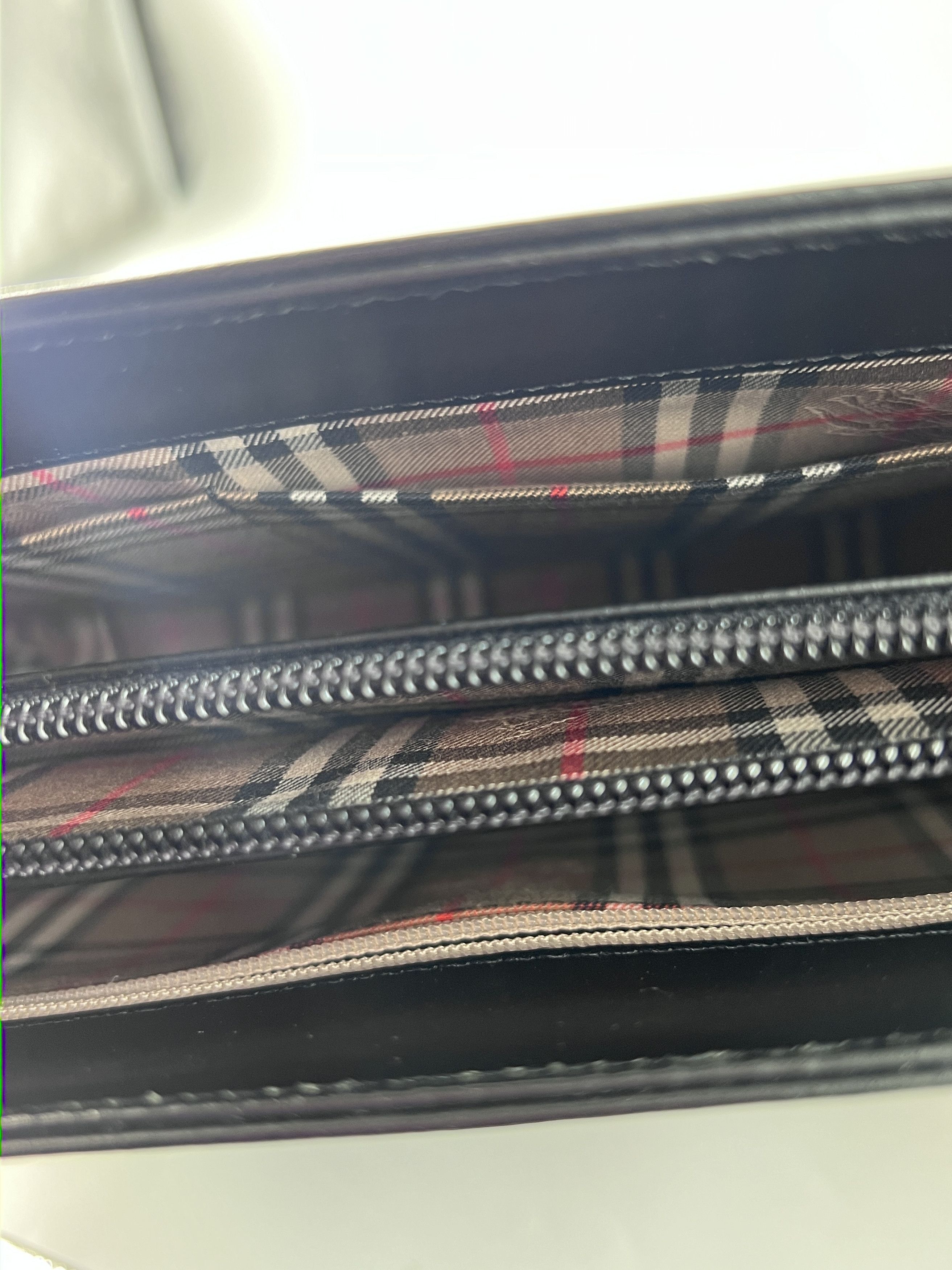 Burberry Burberry Nova Check Tote Leather Size ONE SIZE - 7 Thumbnail