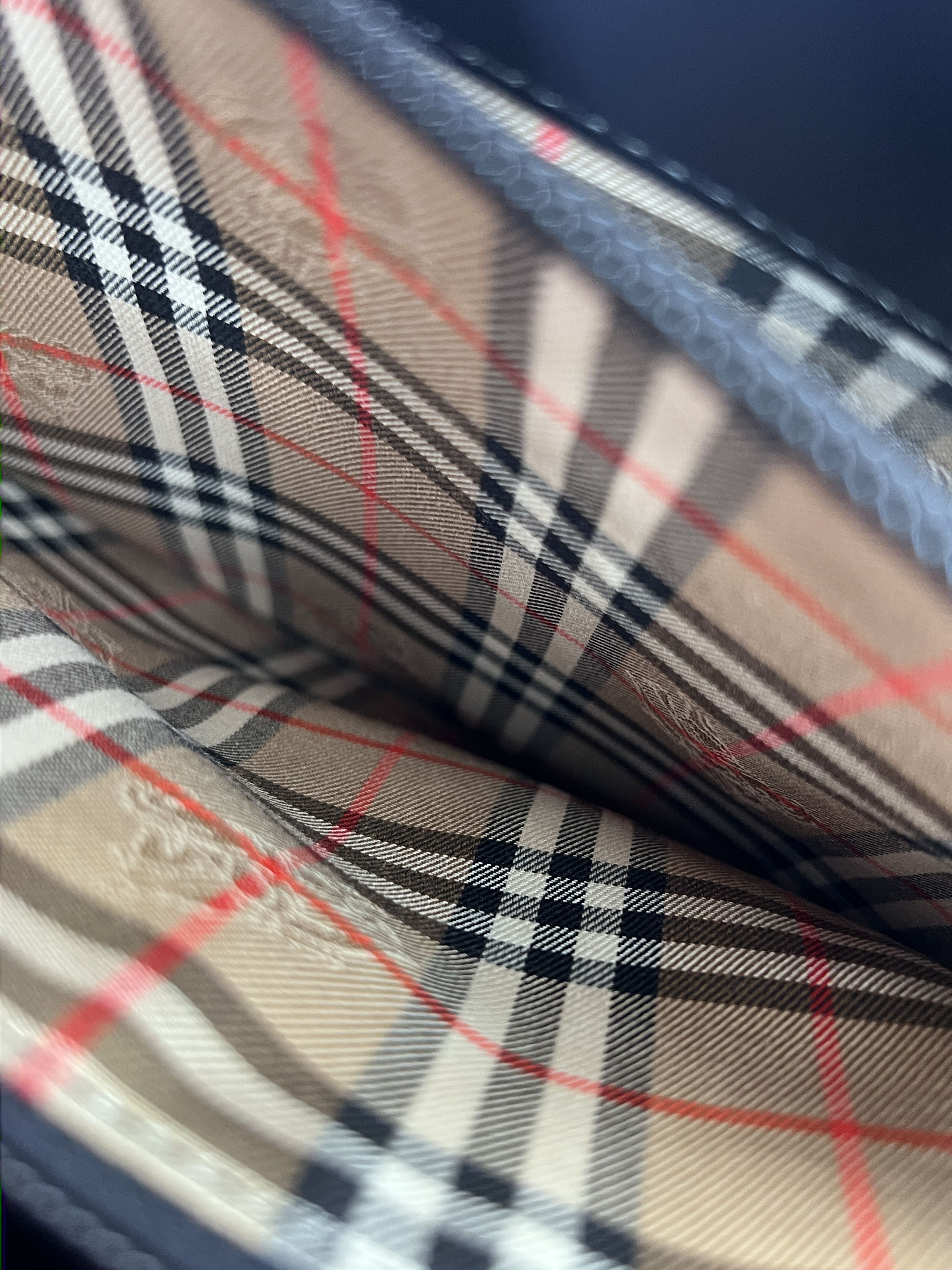 Burberry Burberry Nova Check Tote Leather Size ONE SIZE - 8 Thumbnail