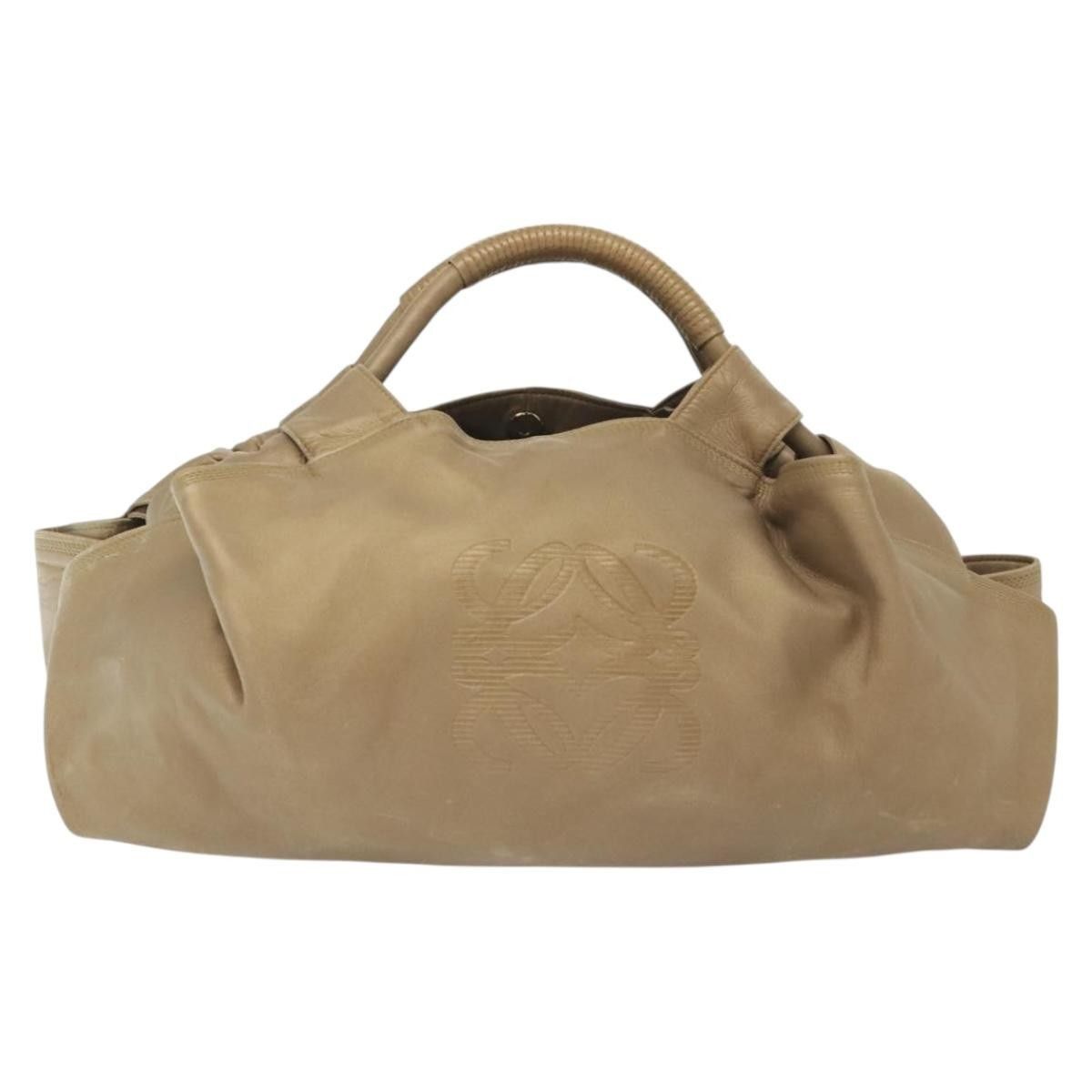 Loewe Loewe Anagram Logo Nappa Aire Hand Bag Leather Size ONE SIZE - 15 Thumbnail