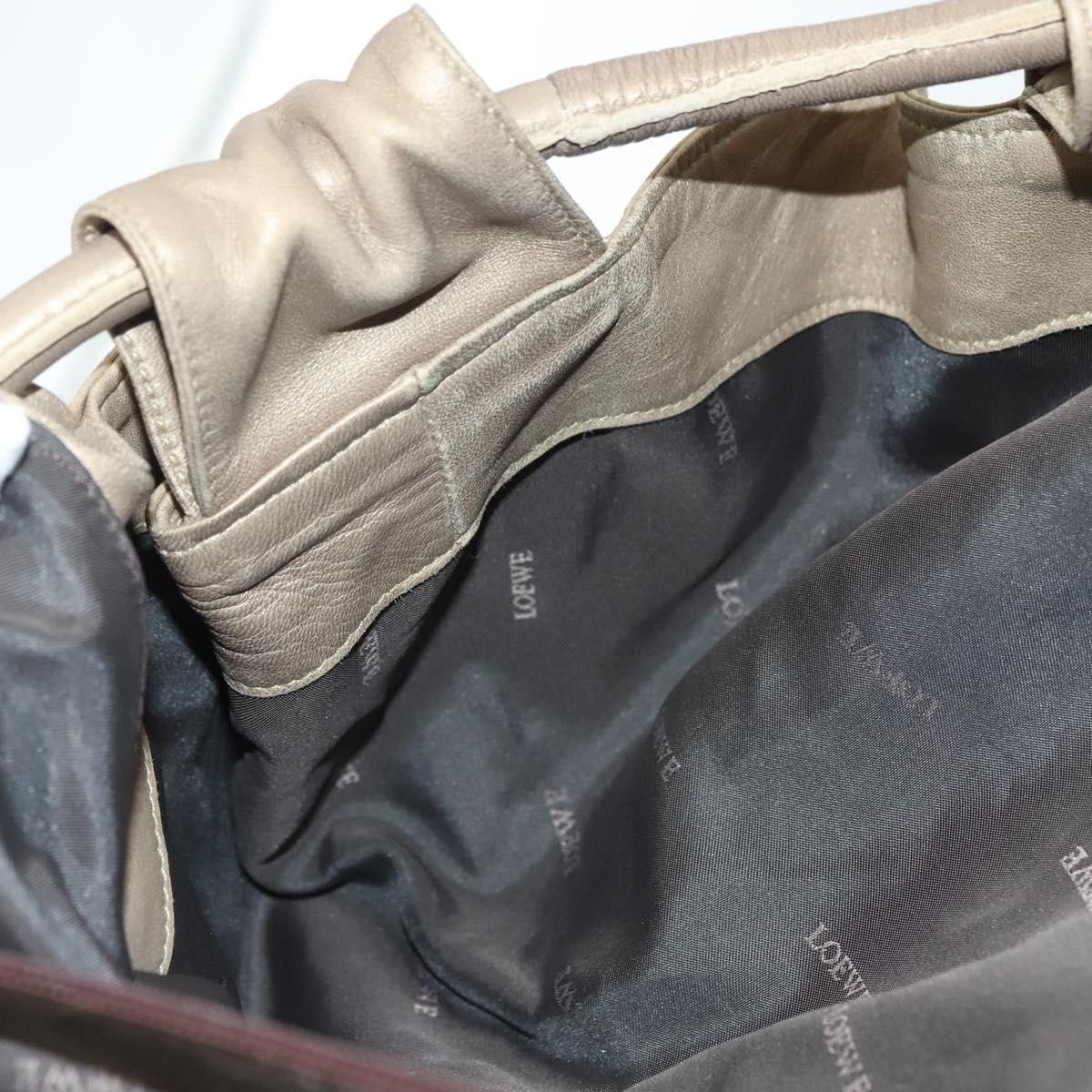Loewe Loewe Anagram Logo Nappa Aire Hand Bag Leather Size ONE SIZE - 20 Thumbnail