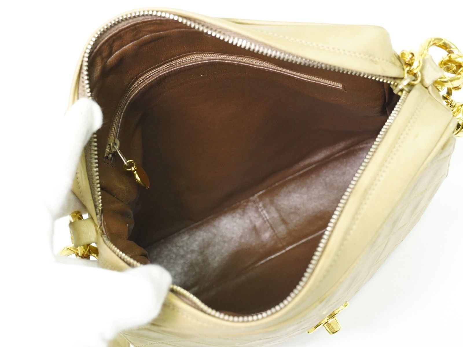 Chanel Chanel Vintage Camera bag Quilted Lambskin Size ONE SIZE - 4 Thumbnail