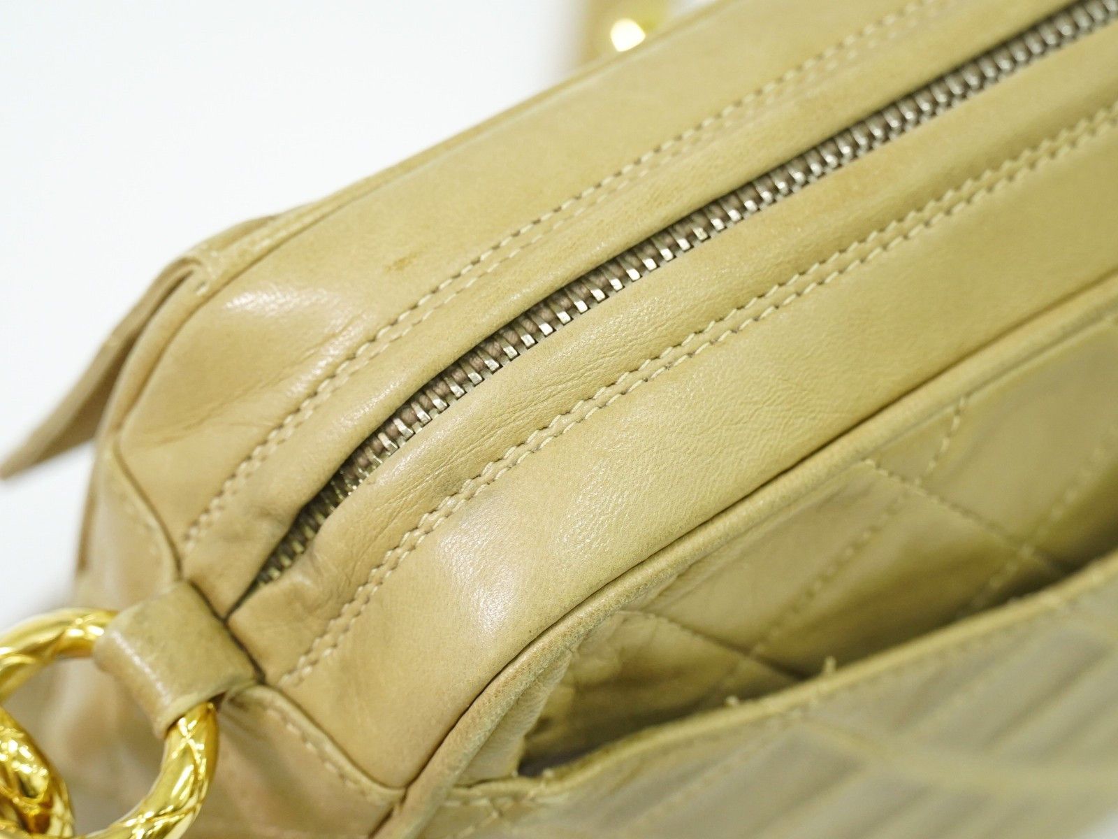 Chanel Chanel Vintage Camera bag Quilted Lambskin Size ONE SIZE - 10 Thumbnail