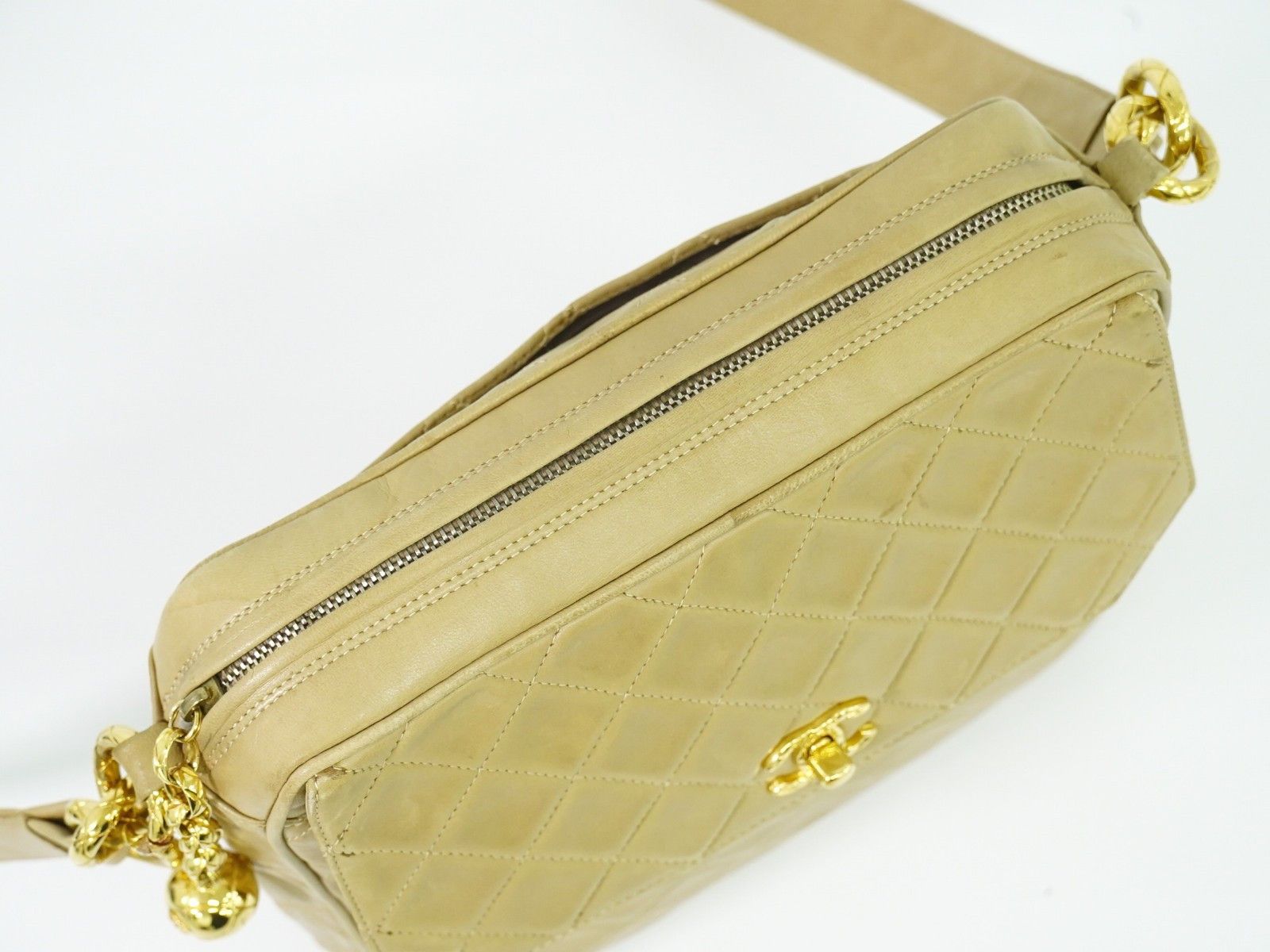 Chanel Chanel Vintage Camera bag Quilted Lambskin Size ONE SIZE - 12 Thumbnail
