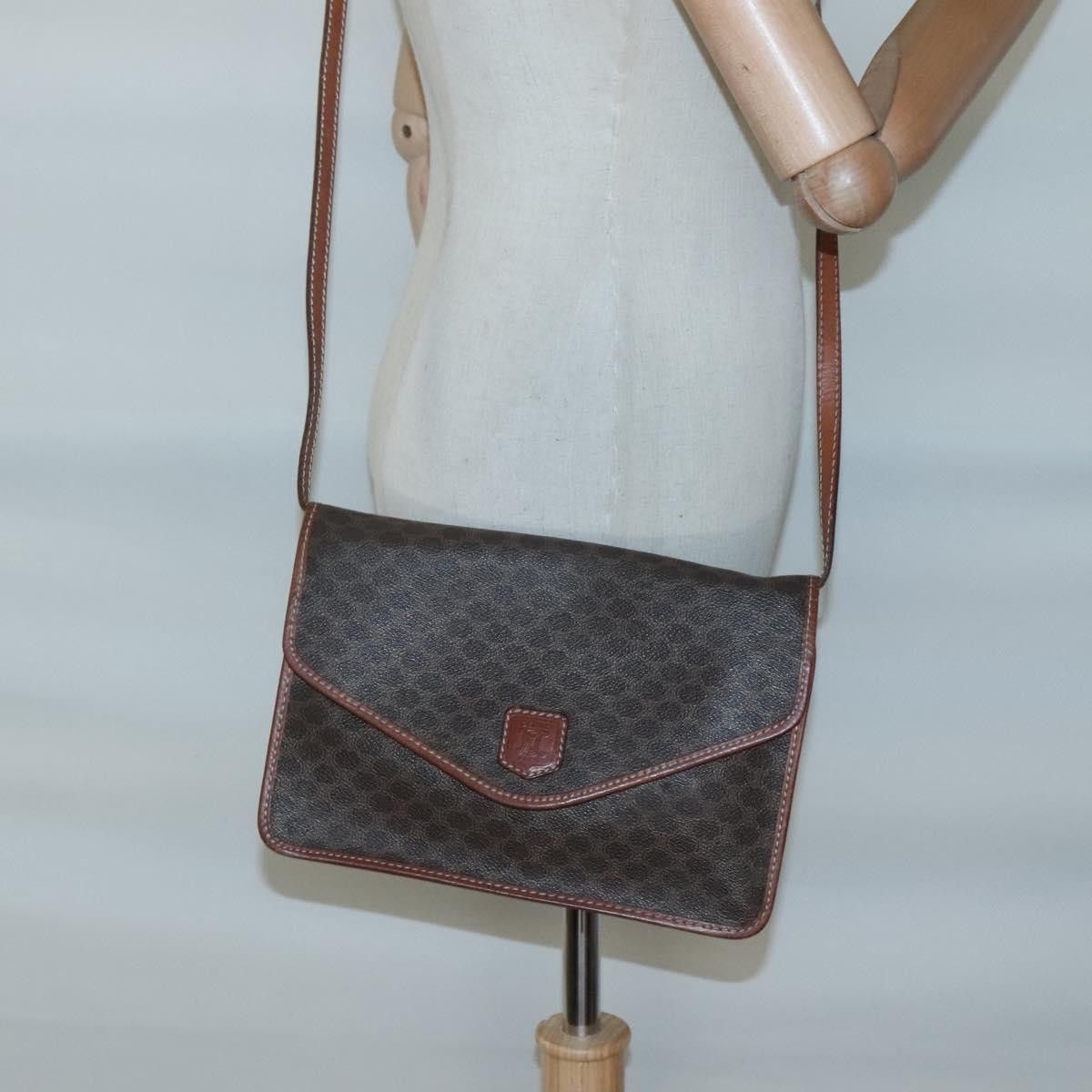 Celine Celine Macadam Shoulder Bag PVC Leather Size ONE SIZE - 13 Thumbnail