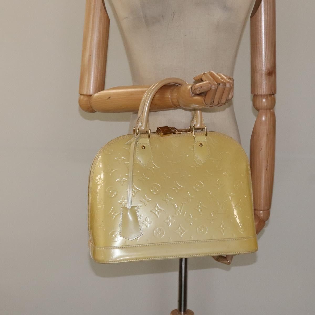 Louis Vuitton Louis Vuitton Alma Handbag Monogram Vernis Size ONE SIZE - 16 Thumbnail
