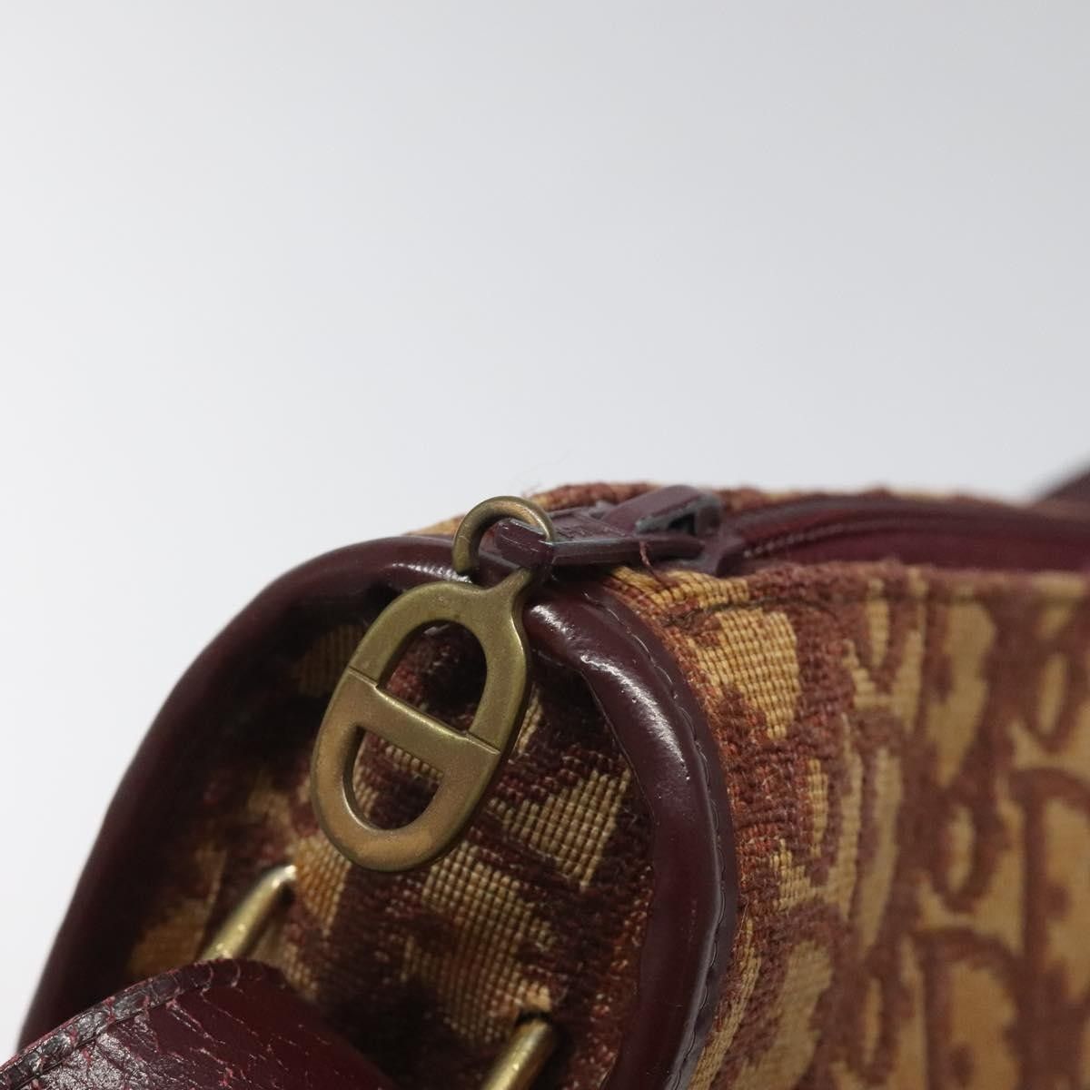Dior Christian Dior Vintage Trotter Shoulder Bag Canvas Size ONE SIZE - 17 Thumbnail