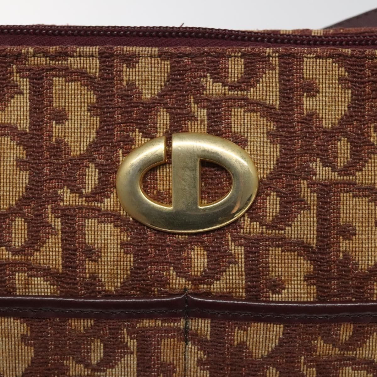 Dior Christian Dior Vintage Trotter Shoulder Bag Canvas Size ONE SIZE - 12 Thumbnail