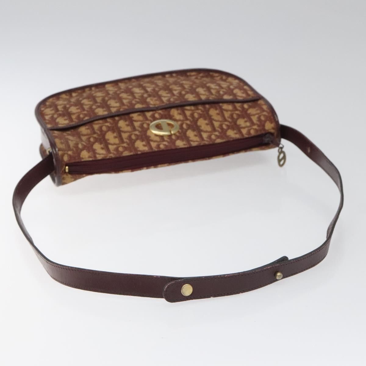 Dior Christian Dior Vintage Trotter Shoulder Bag Canvas Size ONE SIZE - 7 Thumbnail
