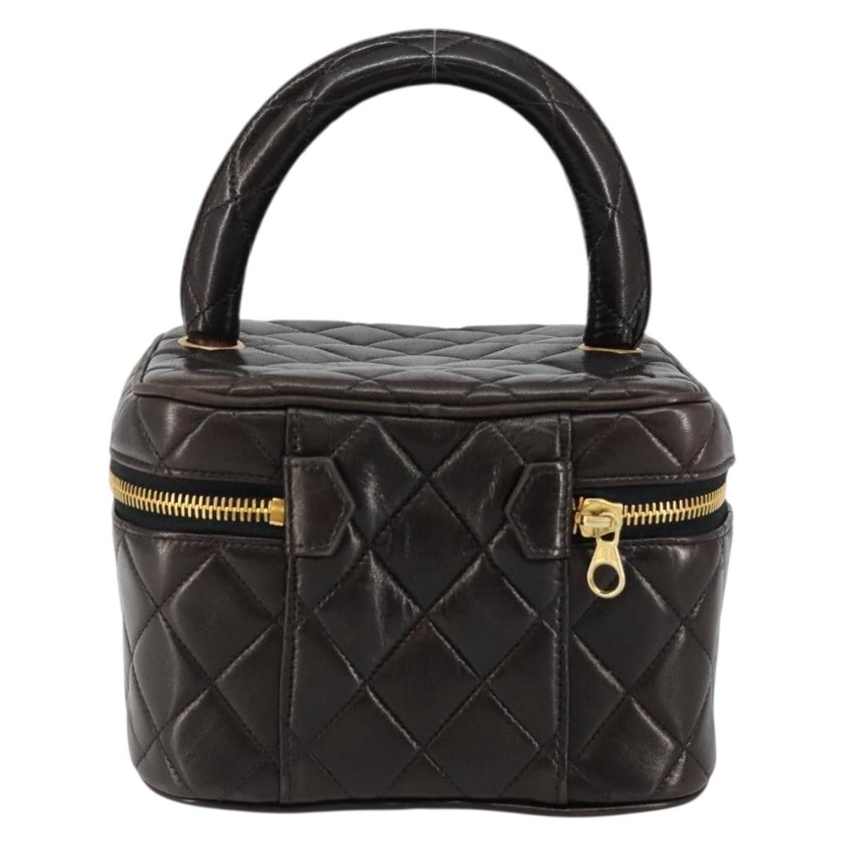 Chanel Chanel Vanity pouch Leather Size ONE SIZE - 2 Thumbnail