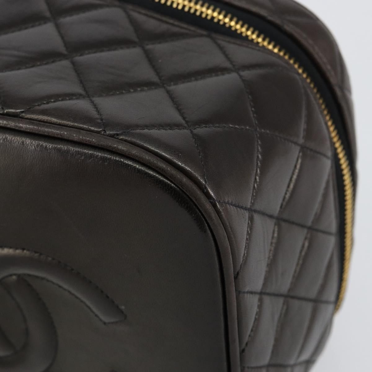 Chanel Chanel Vanity pouch Leather Size ONE SIZE - 9 Thumbnail