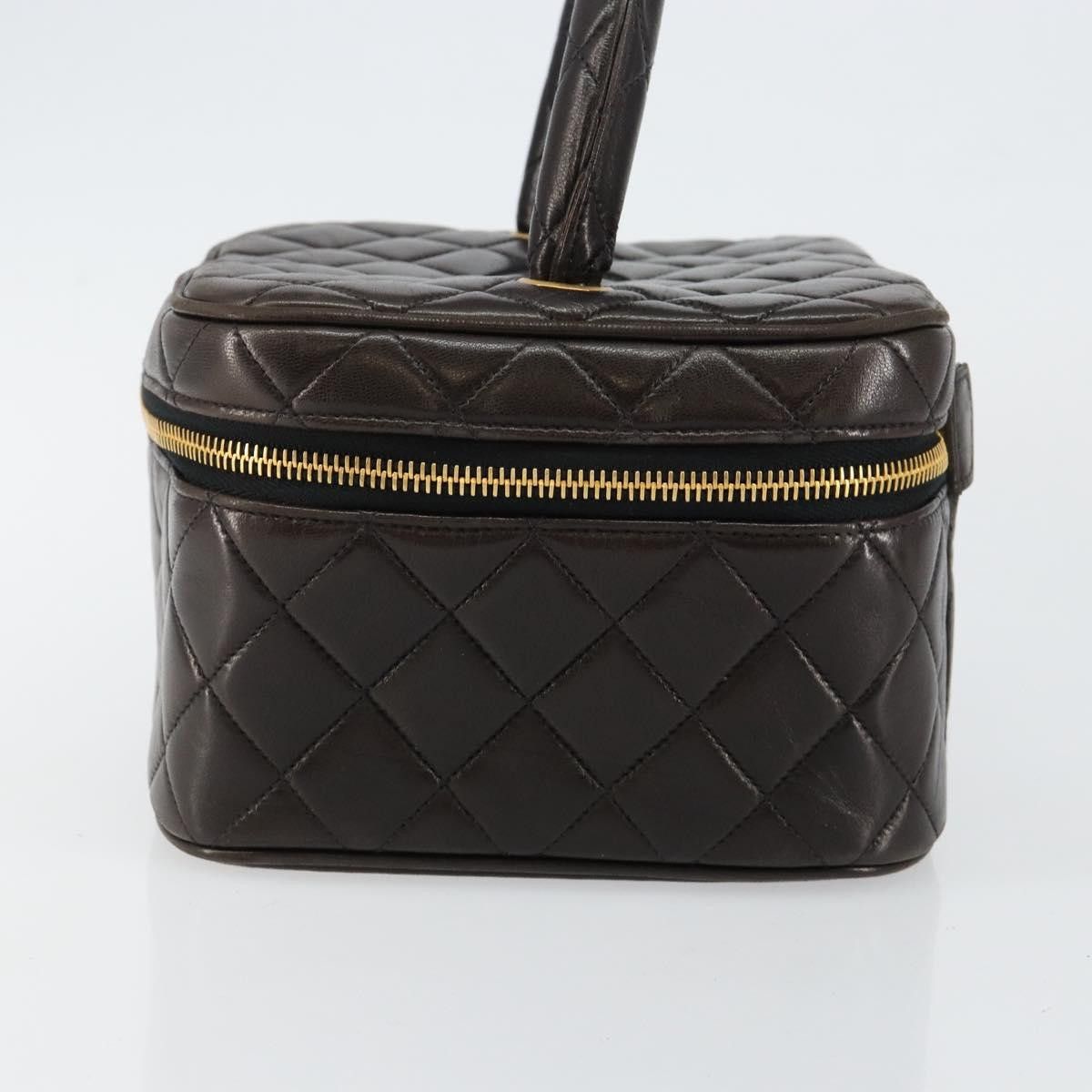Chanel Chanel Vanity pouch Leather Size ONE SIZE - 4 Thumbnail
