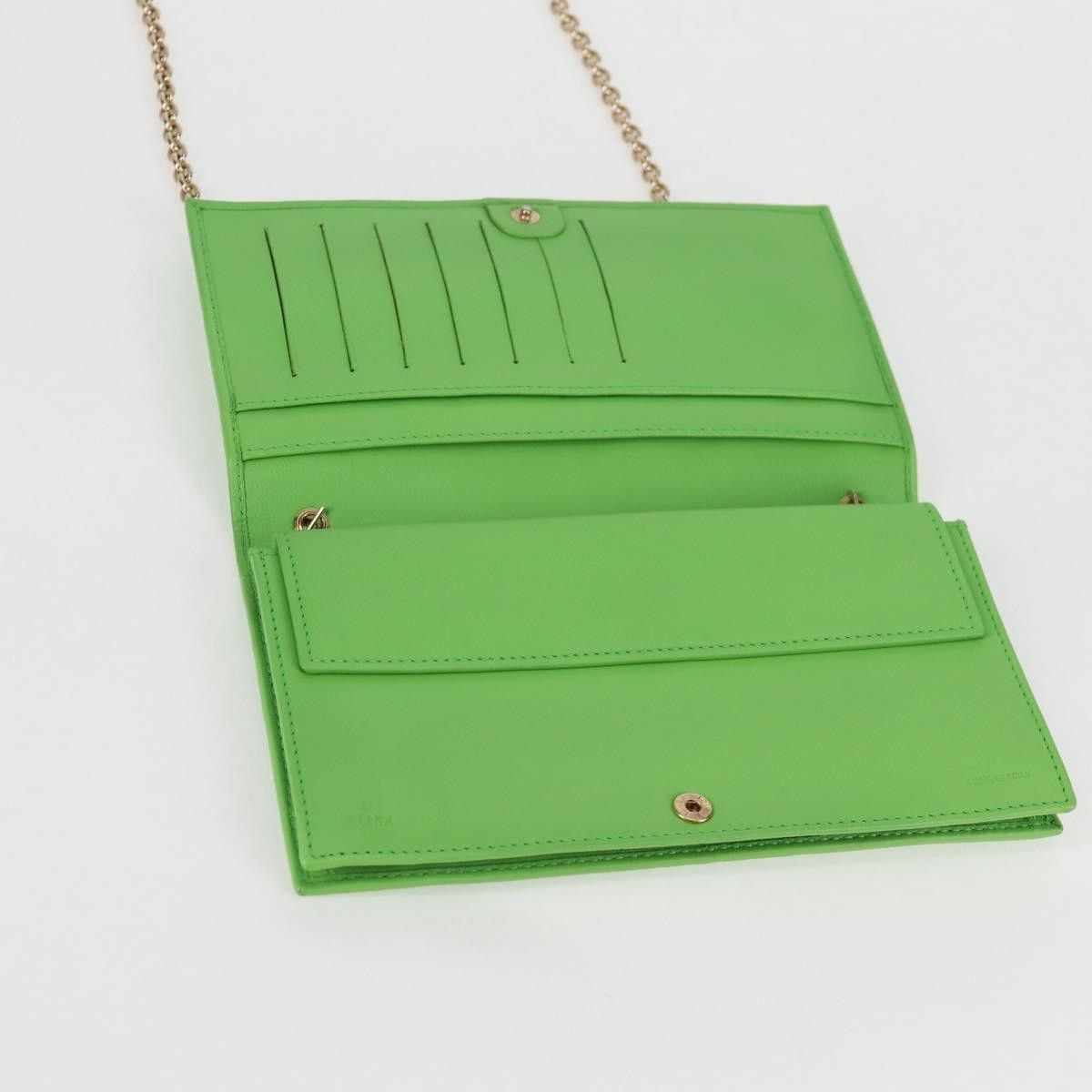 Fendi Fendi Wallet on Chain Logo Embossed Leather Size ONE SIZE - 5 Thumbnail