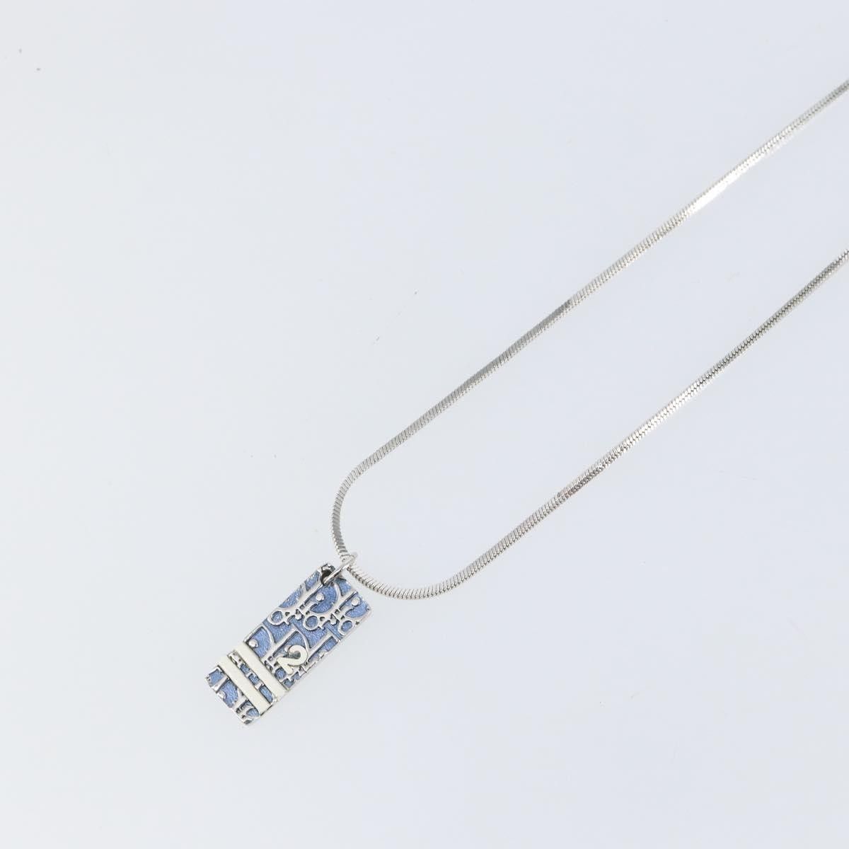 Dior Christian Dior Trotter Motif Necklace Engraved Metal Size ONE SIZE - 10 Thumbnail