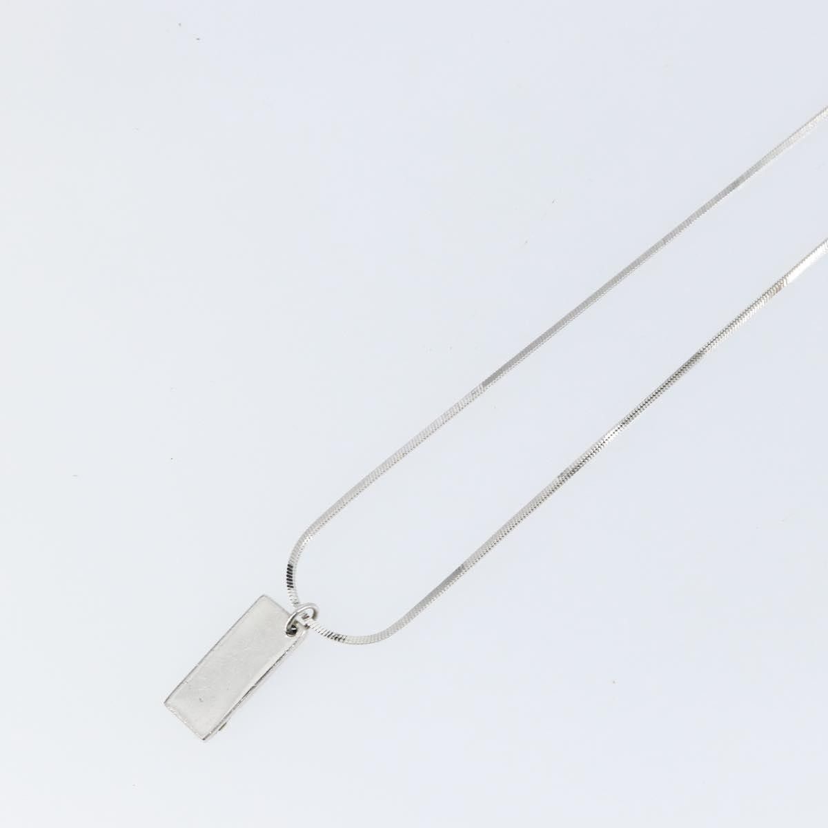 Dior Christian Dior Trotter Motif Necklace Engraved Metal Size ONE SIZE - 12 Thumbnail