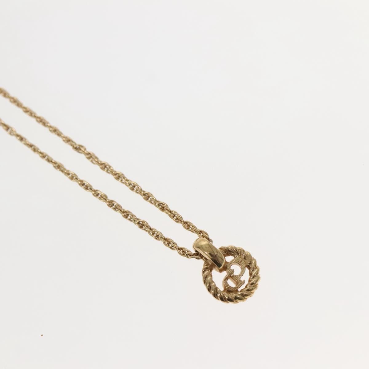 Dior Christian Dior CD Round Pendant Necklace Metal Size ONE SIZE - 13 Thumbnail