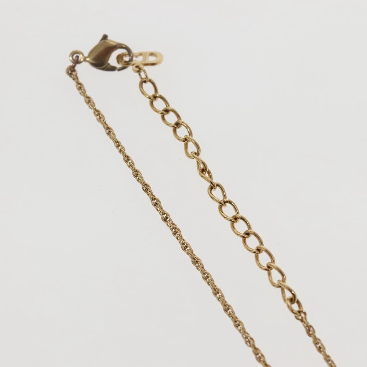 Dior Christian Dior CD Round Pendant Necklace Metal Size ONE SIZE - 5 Thumbnail