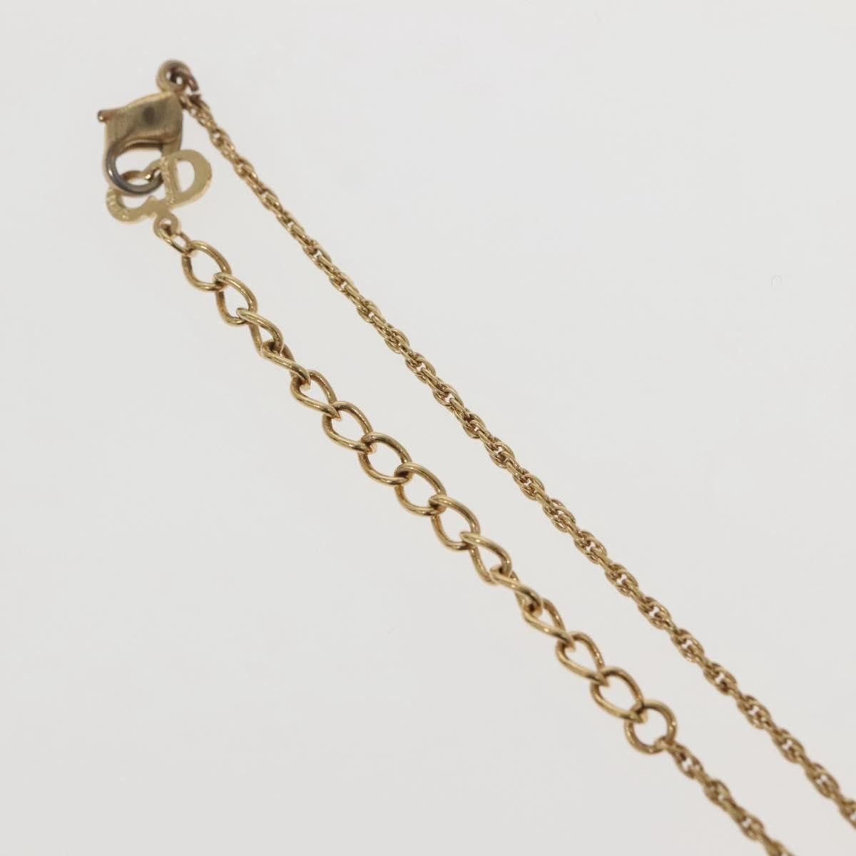 Dior Christian Dior CD Round Pendant Necklace Metal Size ONE SIZE - 14 Thumbnail