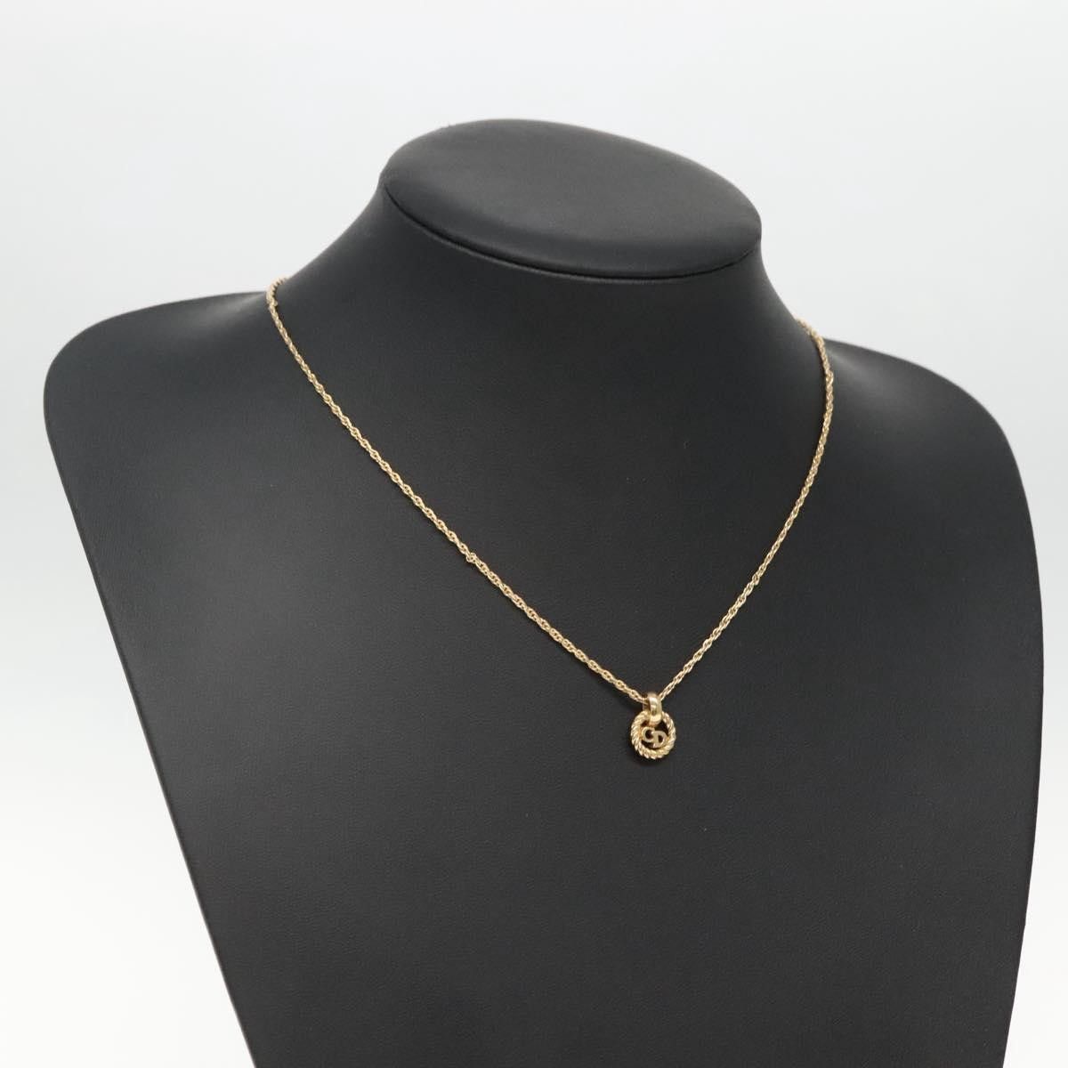 Dior Christian Dior CD Round Pendant Necklace Metal Size ONE SIZE - 9 Thumbnail