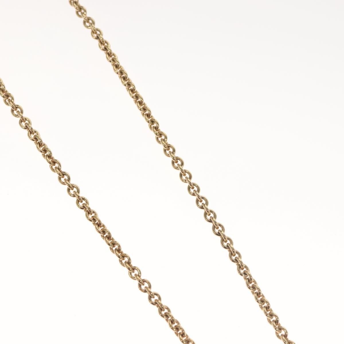Dior Christian Dior Logo Necklace Crystal Embellished Metal Size ONE SIZE - 8 Thumbnail