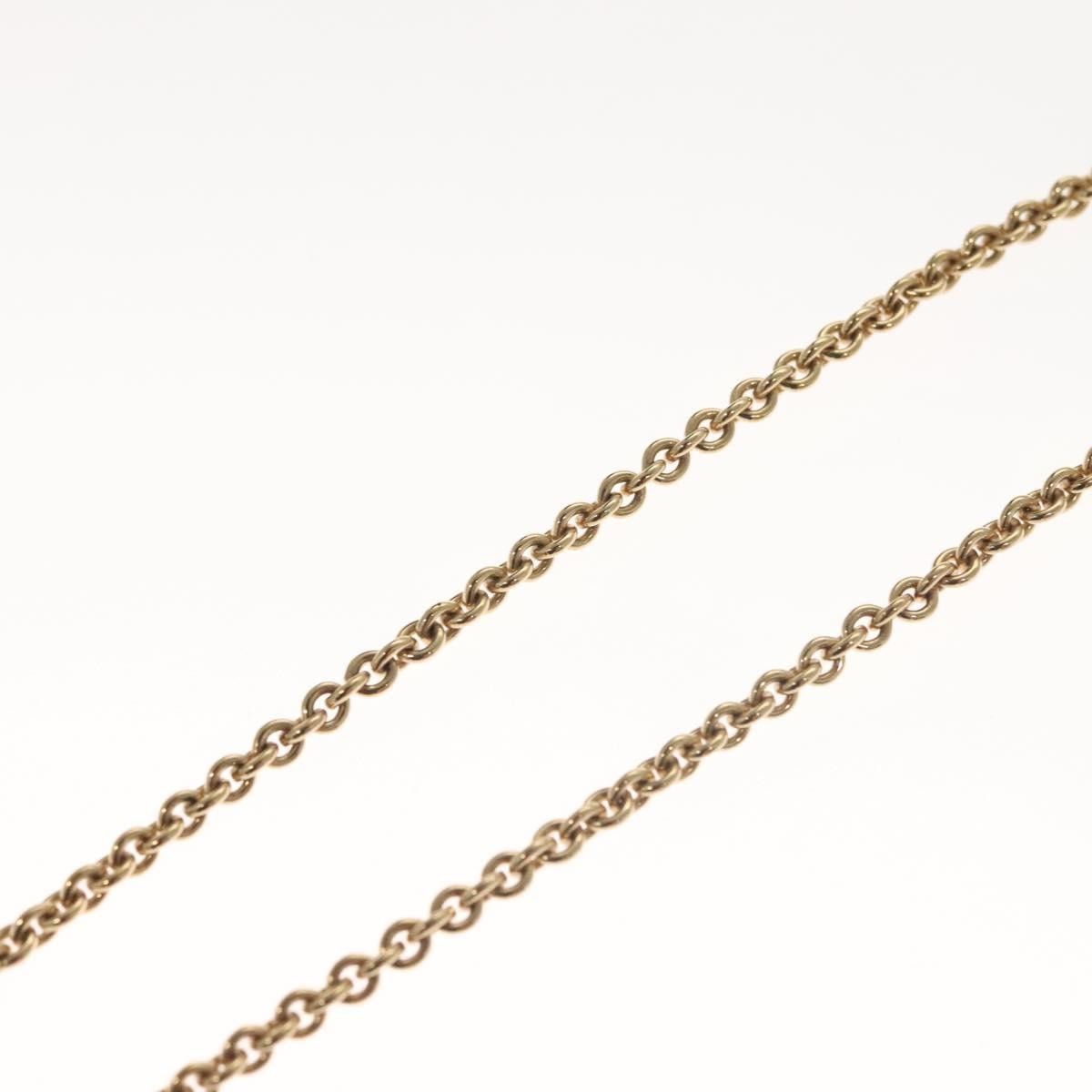 Dior Christian Dior Logo Necklace Crystal Embellished Metal Size ONE SIZE - 14 Thumbnail