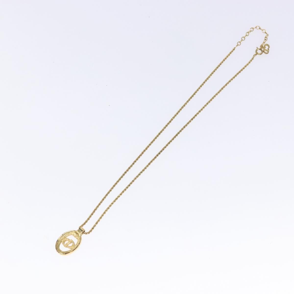 Dior Christian Dior CD Round Pendant Metal and Crystals Size ONE SIZE - 2 Thumbnail