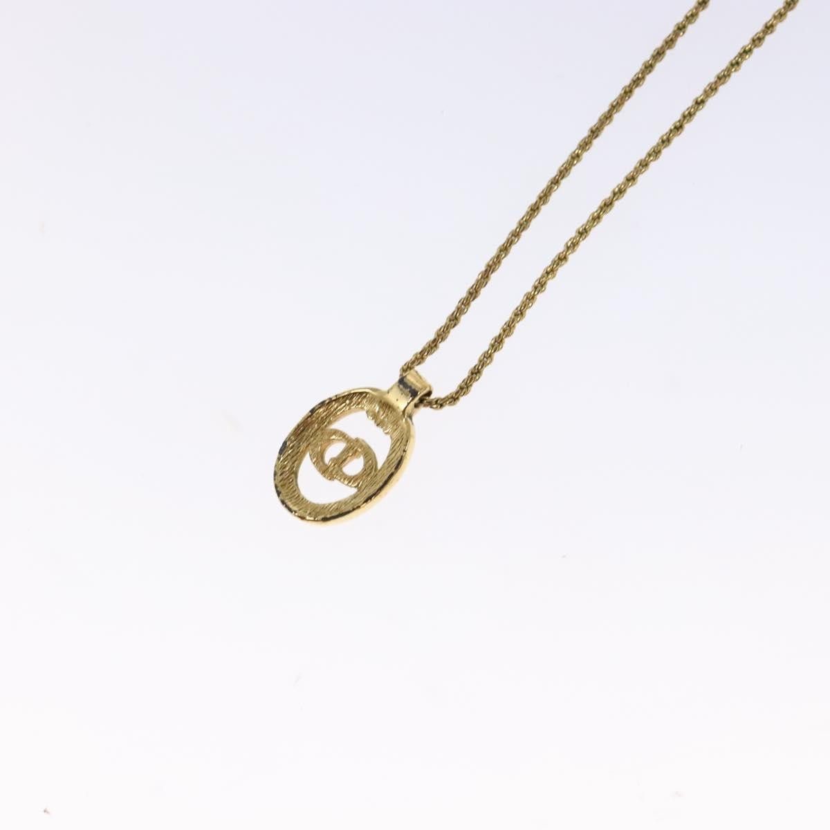 Dior Christian Dior CD Round Pendant Metal and Crystals Size ONE SIZE - 4 Thumbnail