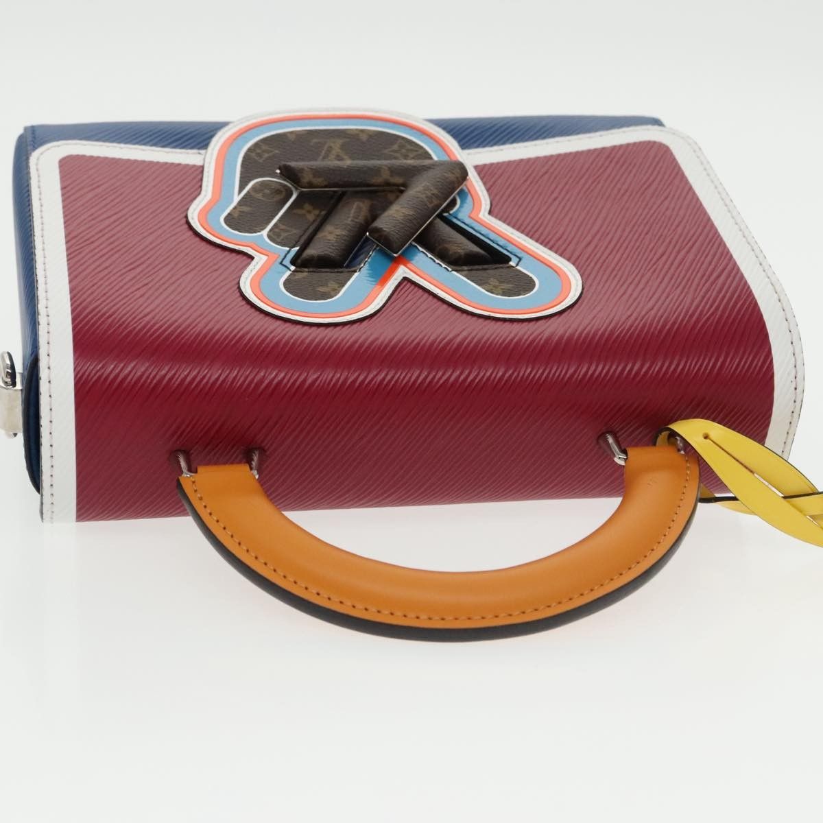 Louis Vuitton Twist Top Handle Bag Limited Edition Peace Love Epi and Monogram Canvas
