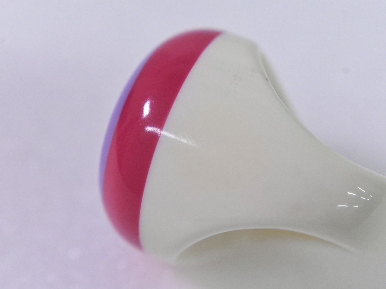 Chanel Chanel CC Logo Ring Plastic Size ONE SIZE - 6 Thumbnail