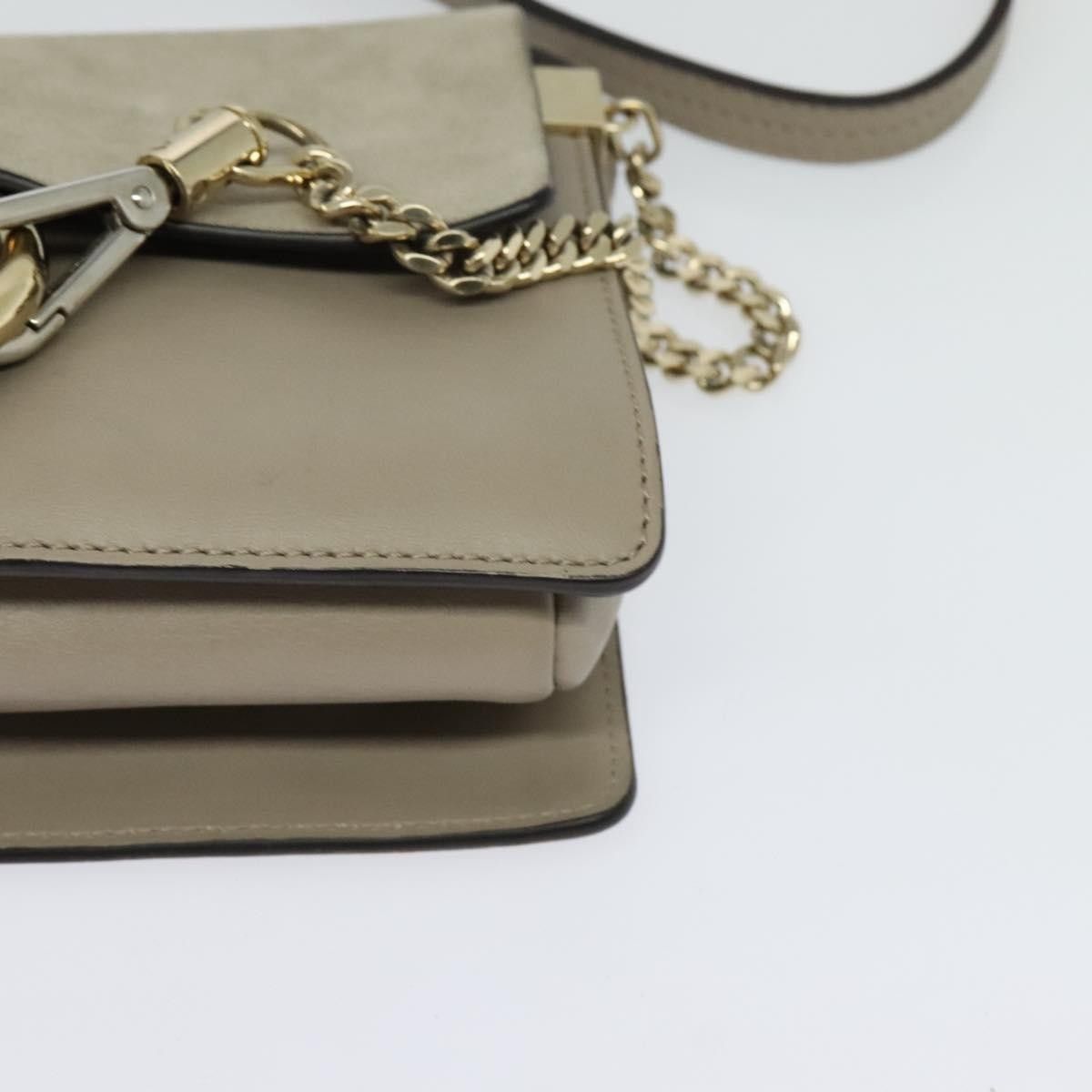 Chloe Chloe Faye Shoulder Bag Leather and Suede Size ONE SIZE - 10 Thumbnail