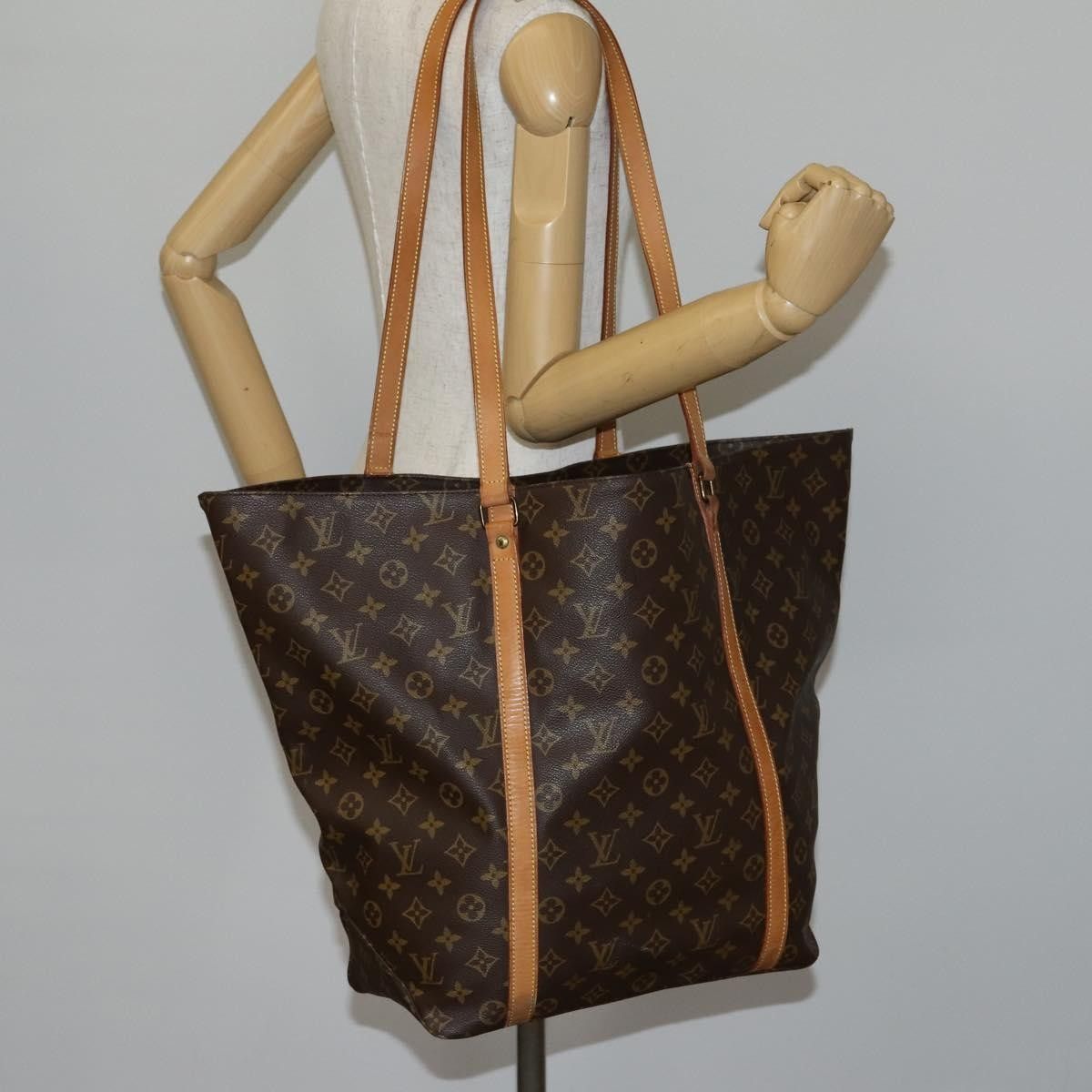 Louis Vuitton Louis Vuitton Shopping Sac Handbag Monogram Canvas Size ONE SIZE - 14 Thumbnail