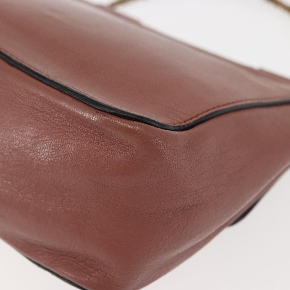 Chloe Chloe Elsie Chain Shoulder Bag Leather Size ONE SIZE - 11 Thumbnail