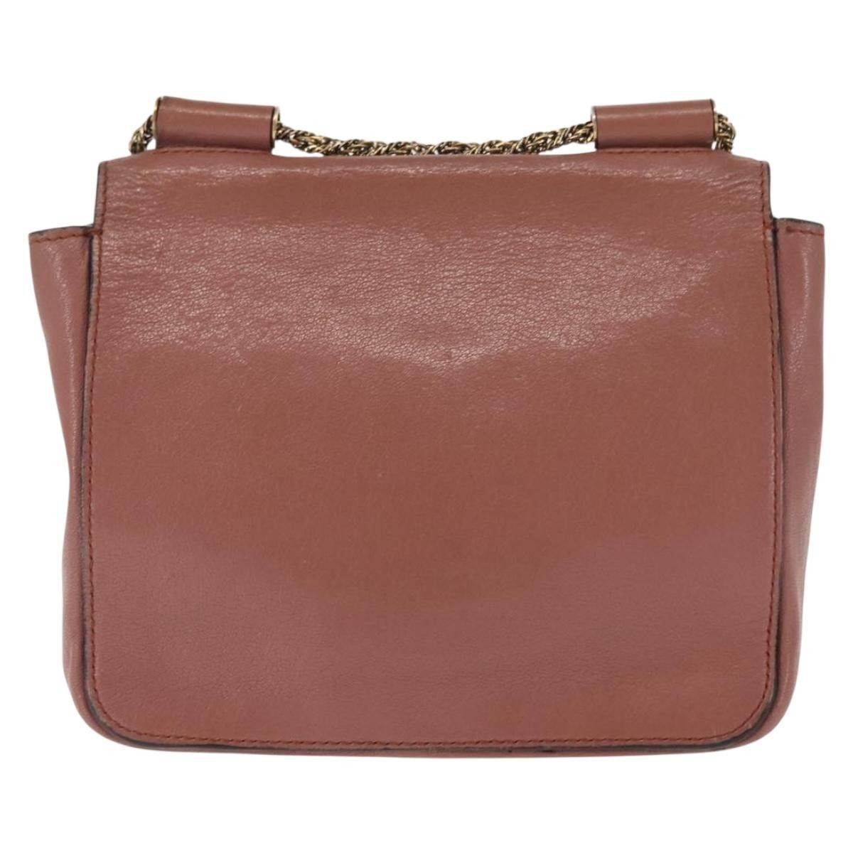 Chloe Chloe Elsie Chain Shoulder Bag Leather Size ONE SIZE - 2 Thumbnail