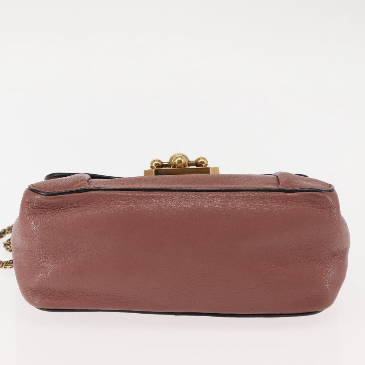 Chloe Chloe Elsie Chain Shoulder Bag Leather Size ONE SIZE - 16 Thumbnail