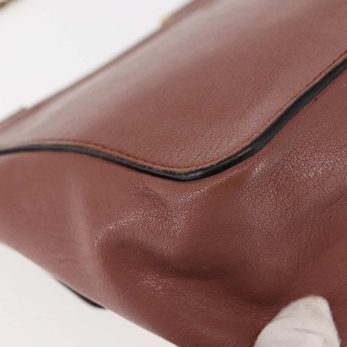 Chloe Chloe Elsie Chain Shoulder Bag Leather Size ONE SIZE - 10 Thumbnail