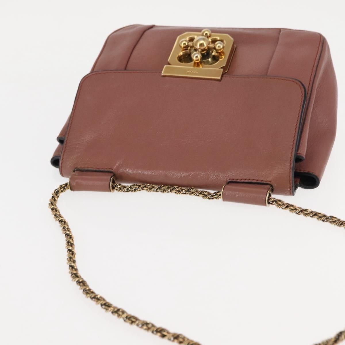 Chloe Chloe Elsie Chain Shoulder Bag Leather Size ONE SIZE - 8 Thumbnail