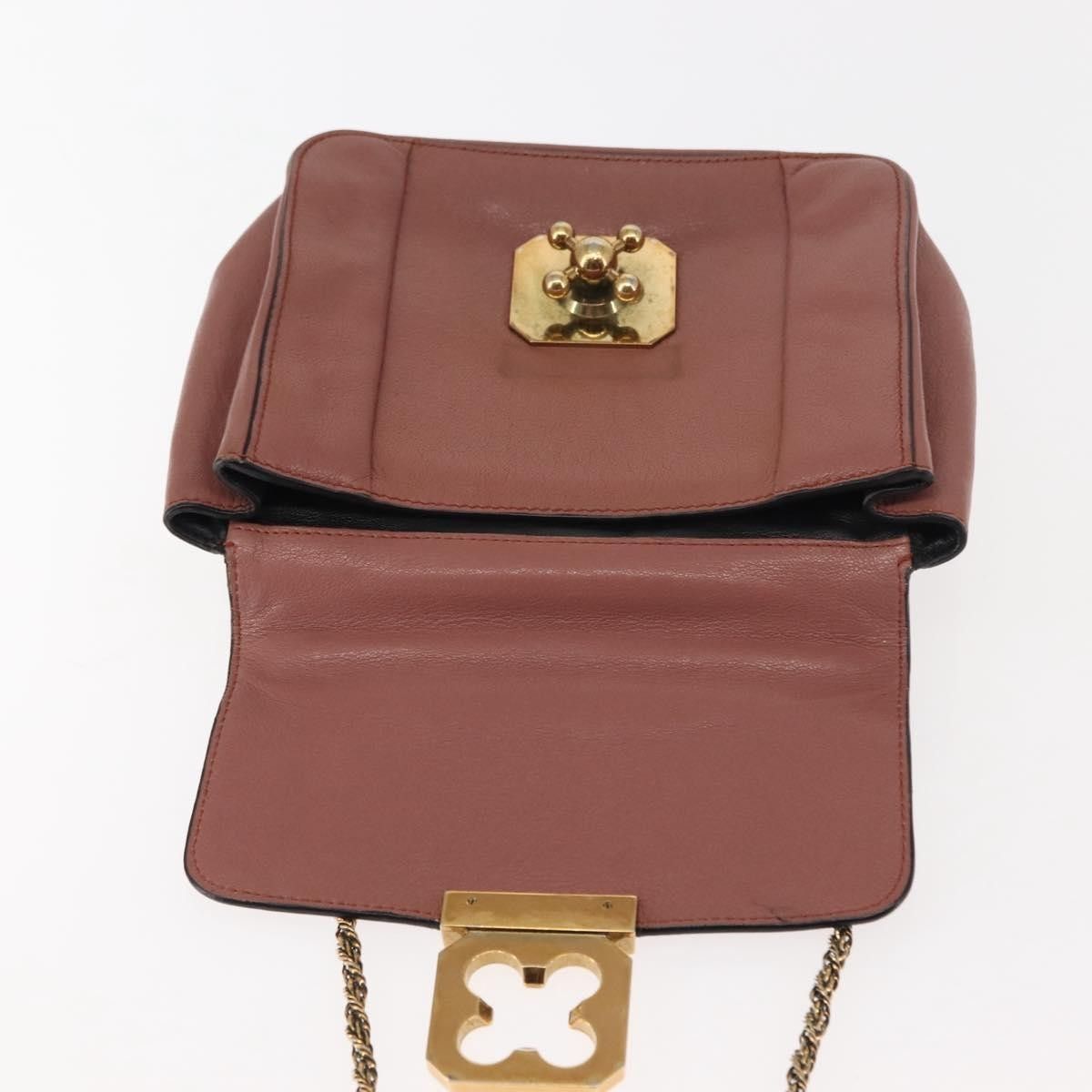 Chloe Chloe Elsie Chain Shoulder Bag Leather Size ONE SIZE - 13 Thumbnail